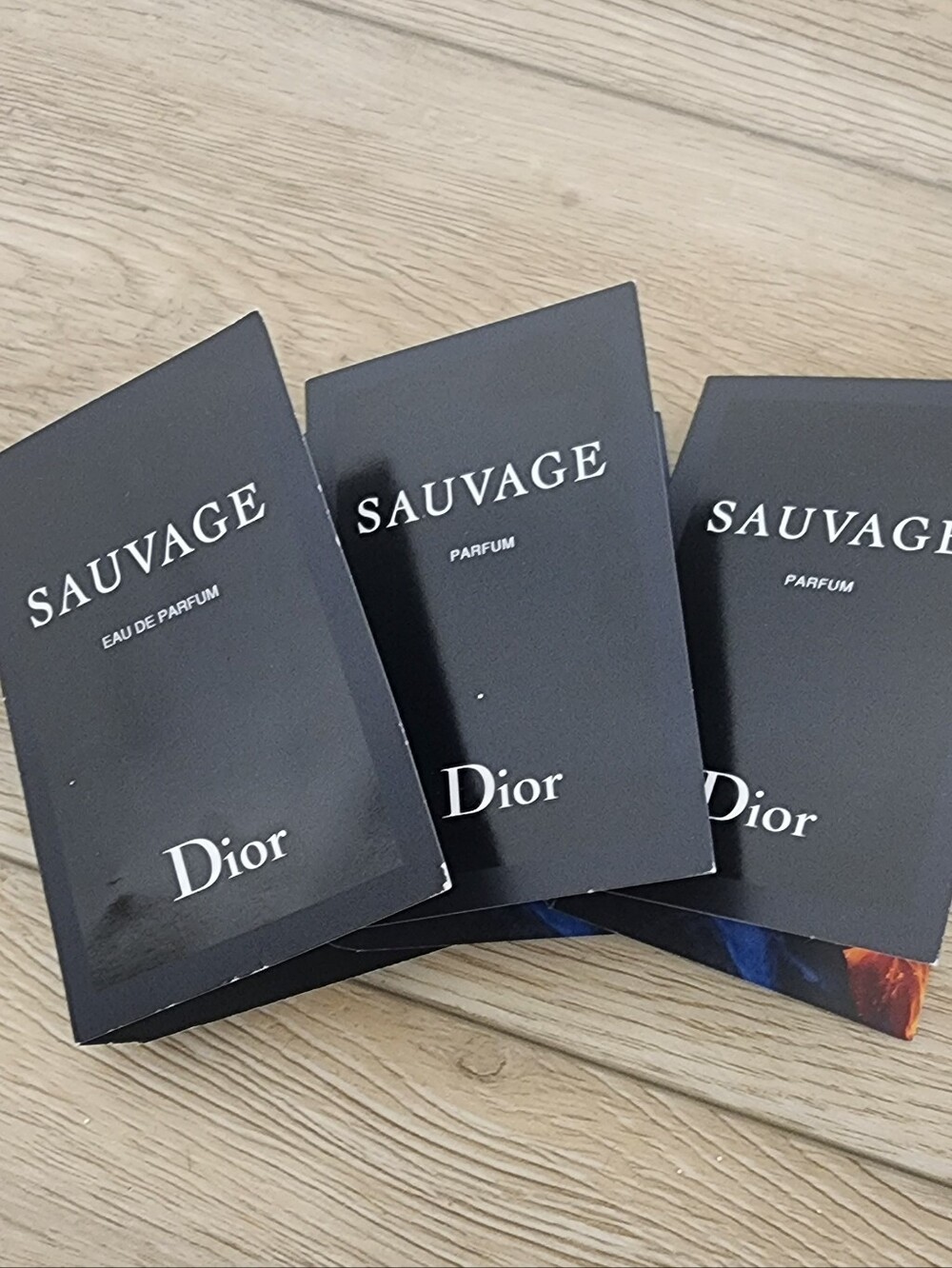 3 Dior Sauvage Parfum and edp samples New